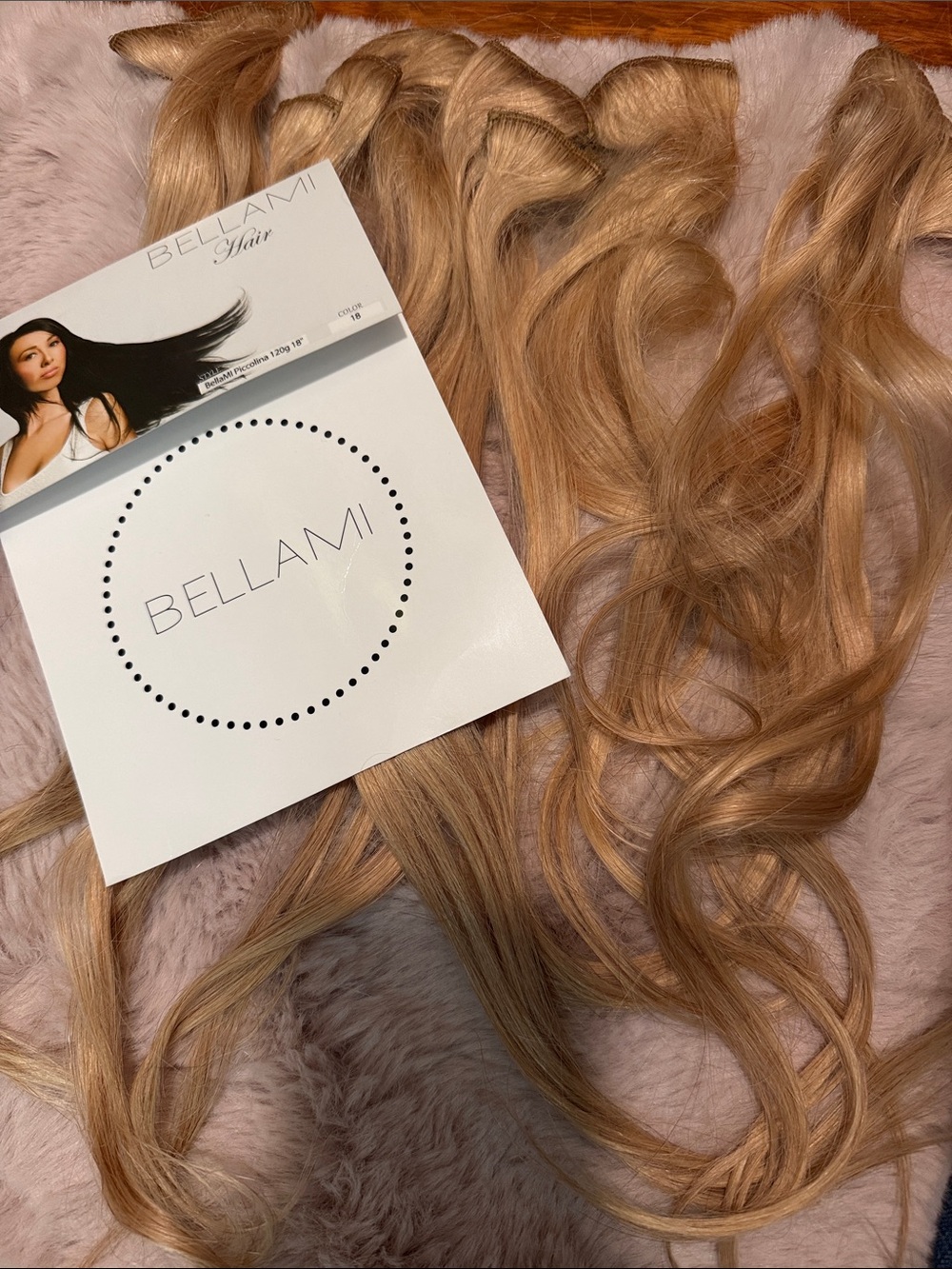 BELLAMI Light Blonde Clip-In Hair Extensions